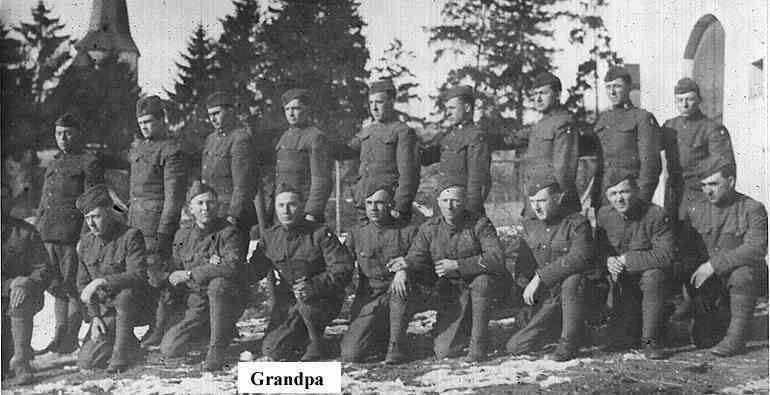Grandpa in the Army